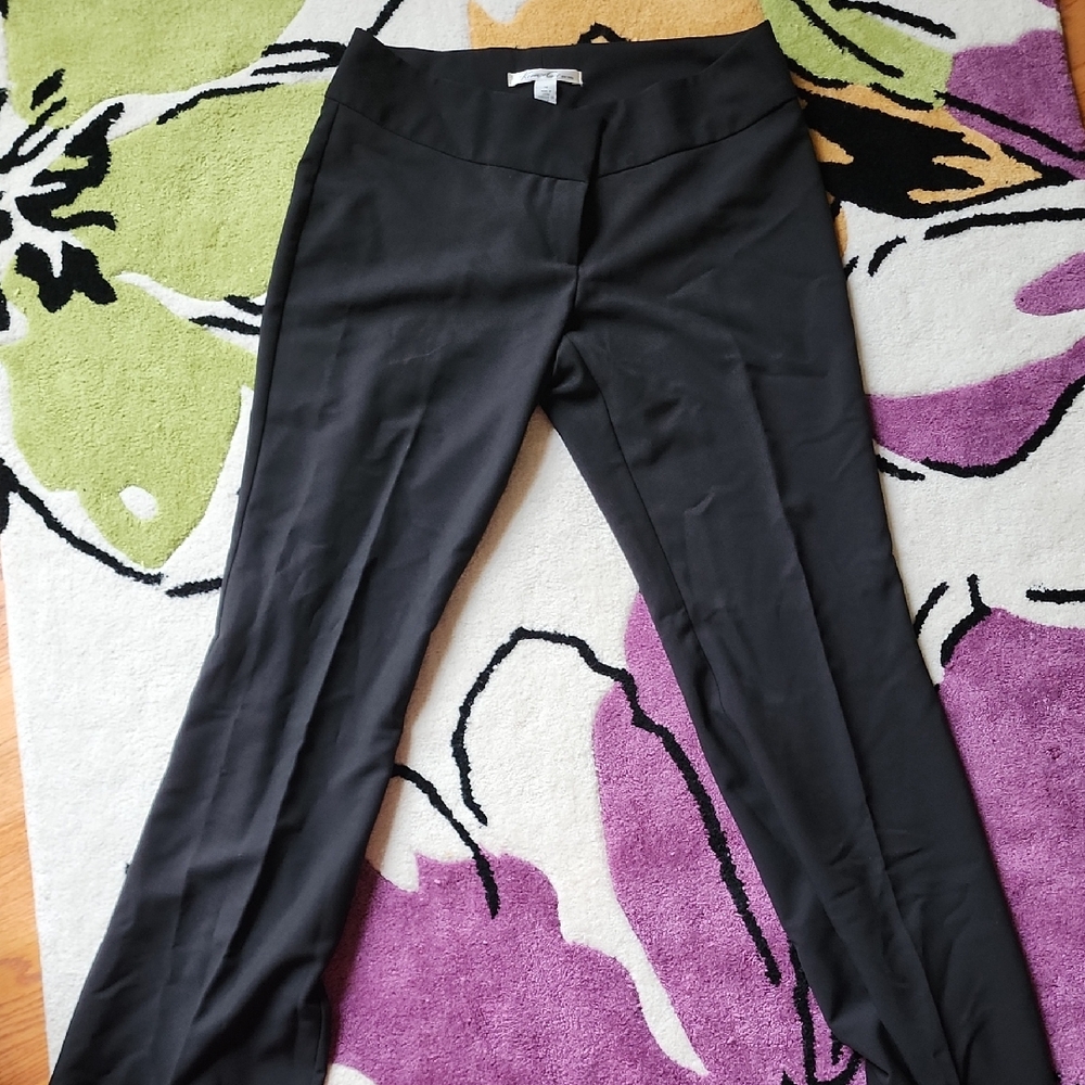 Kenneth Cole New York Black Straight Leg Pant
